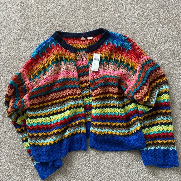 NWT beautiful and colorful Anthropology sweater. - Picture 5 of 6
